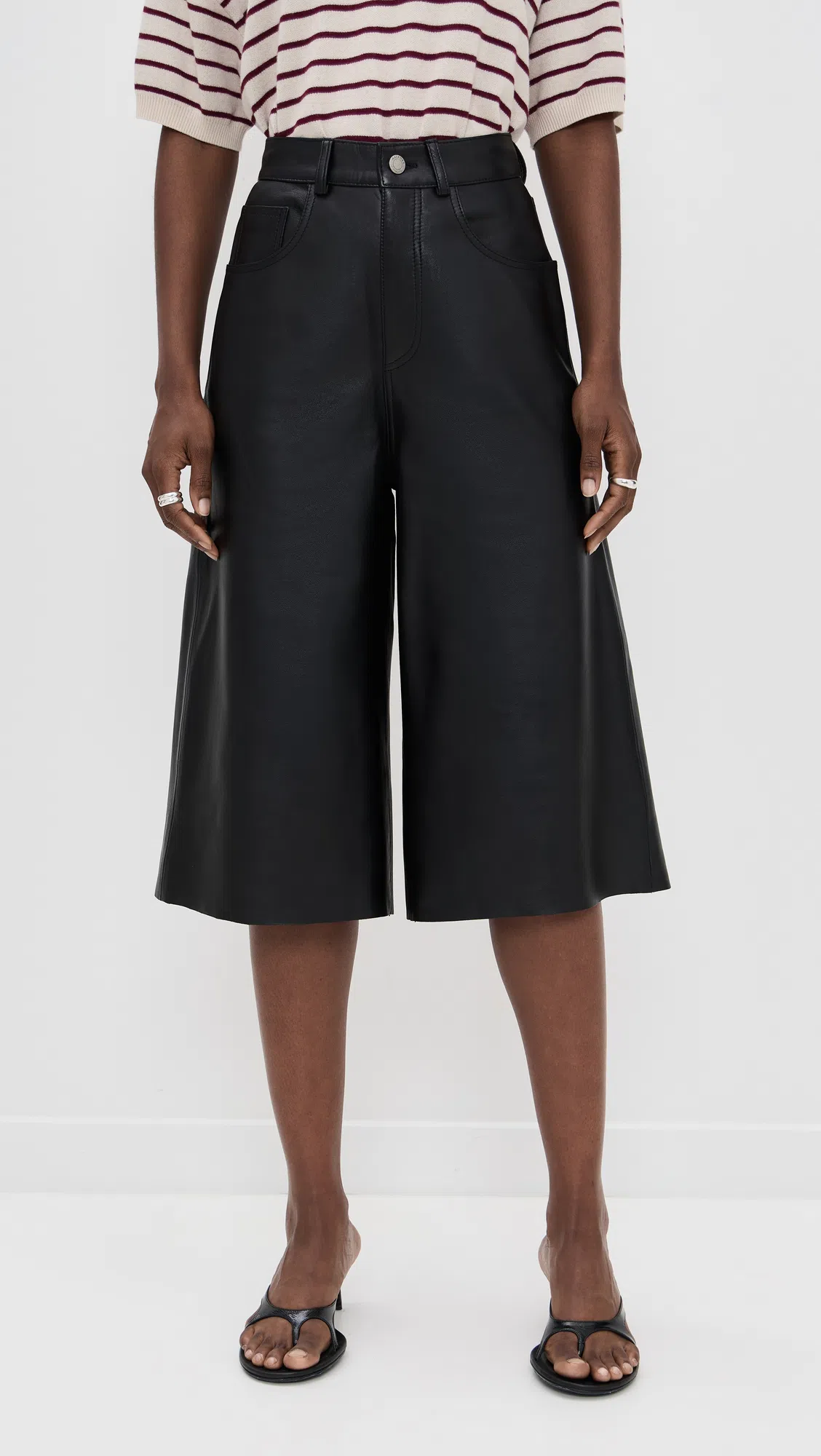 STELLA MCCARTNEY Snakeskin Embossed Faux Leather Pump In Multi