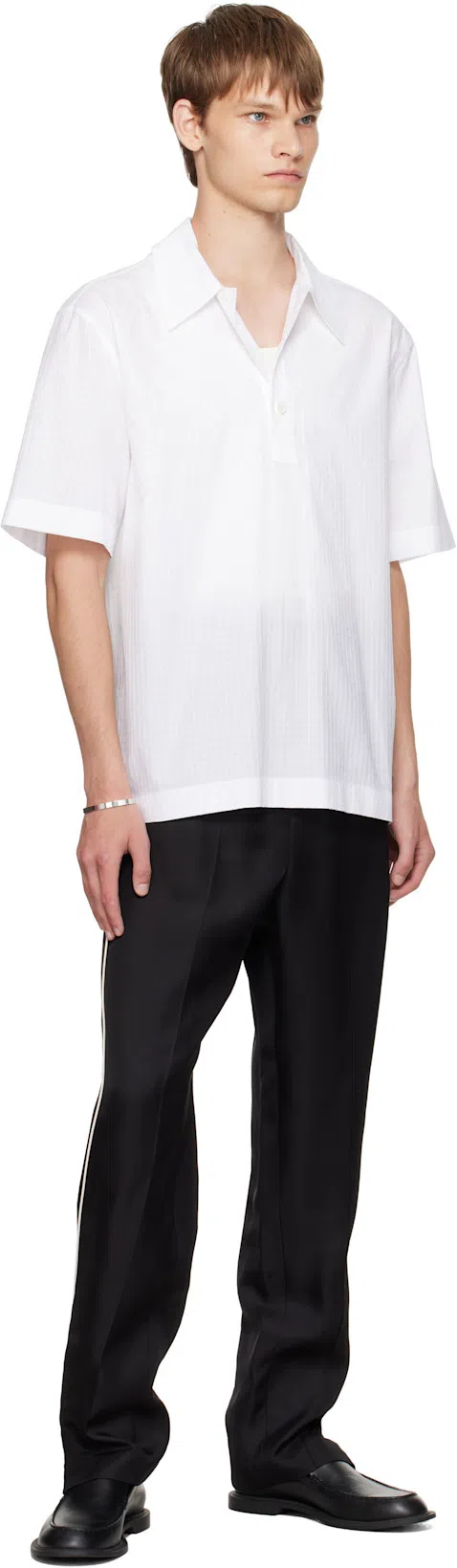 THE ROW Nic Loafers In Black