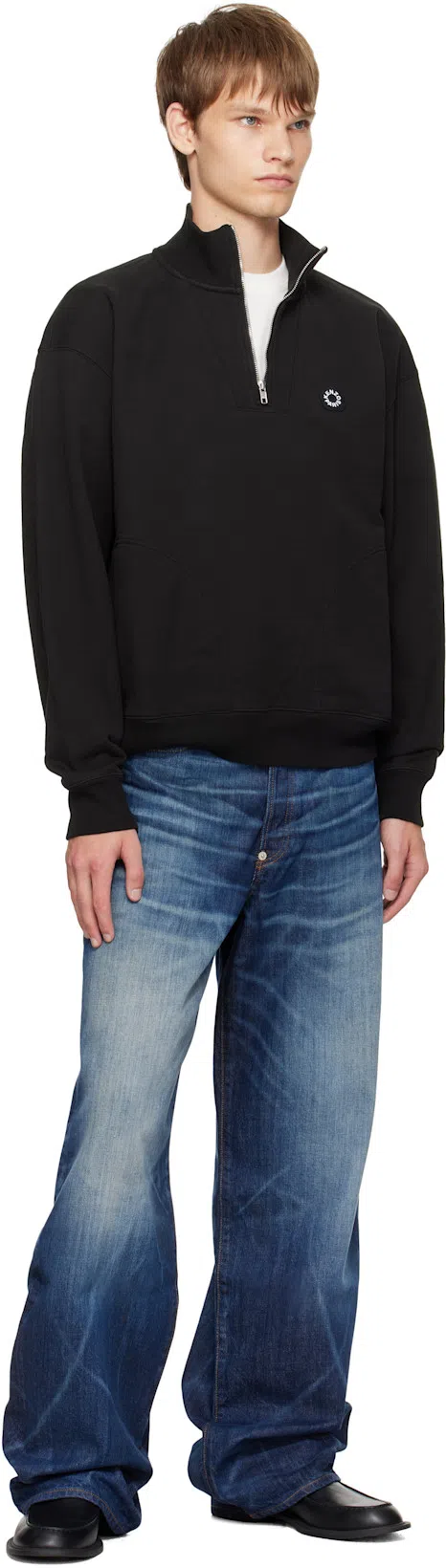 THE ROW Nic Loafers In Black