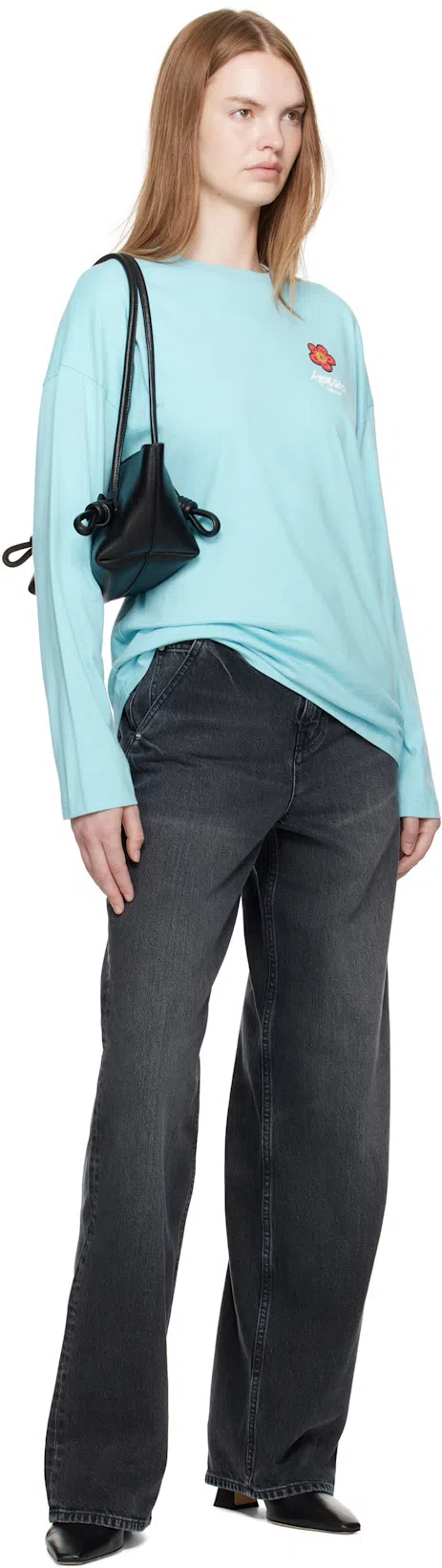 HEREU Fleca Shoulder Bag In Black