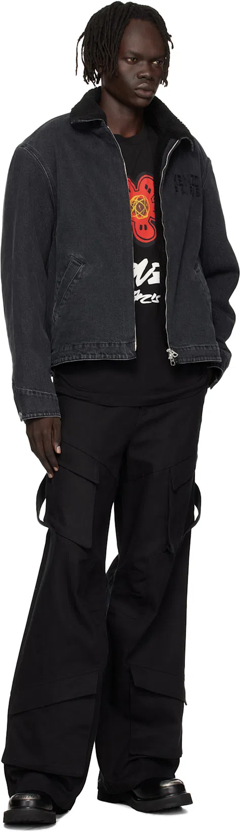 KENZO Futura 2000 Cotton T-shirt In Black