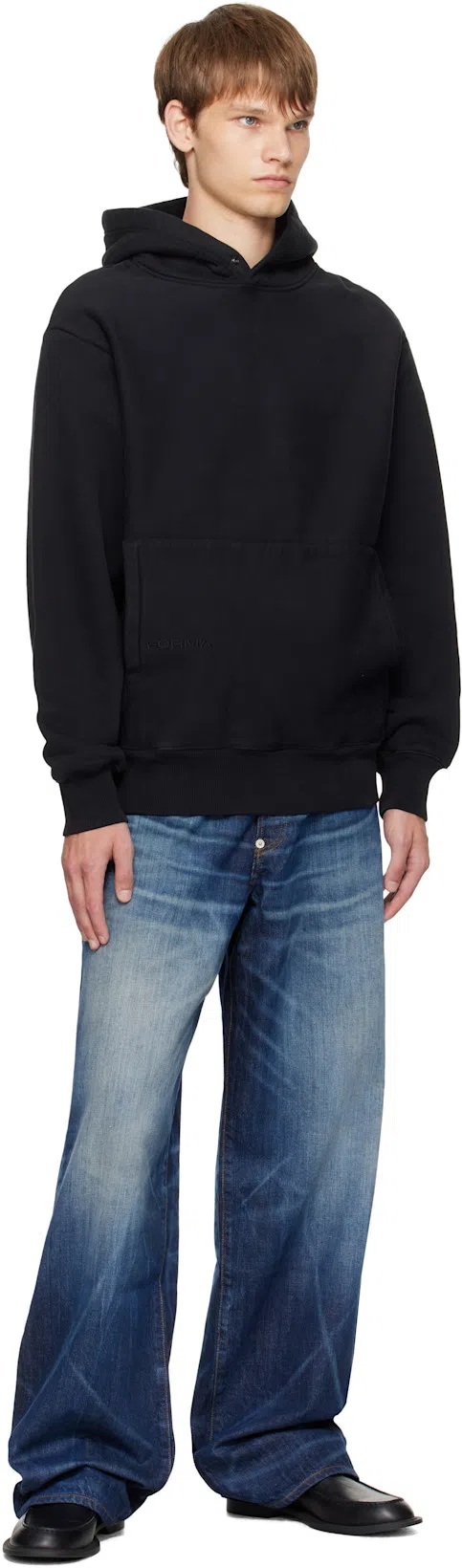 THE ROW Nic Loafers In Black