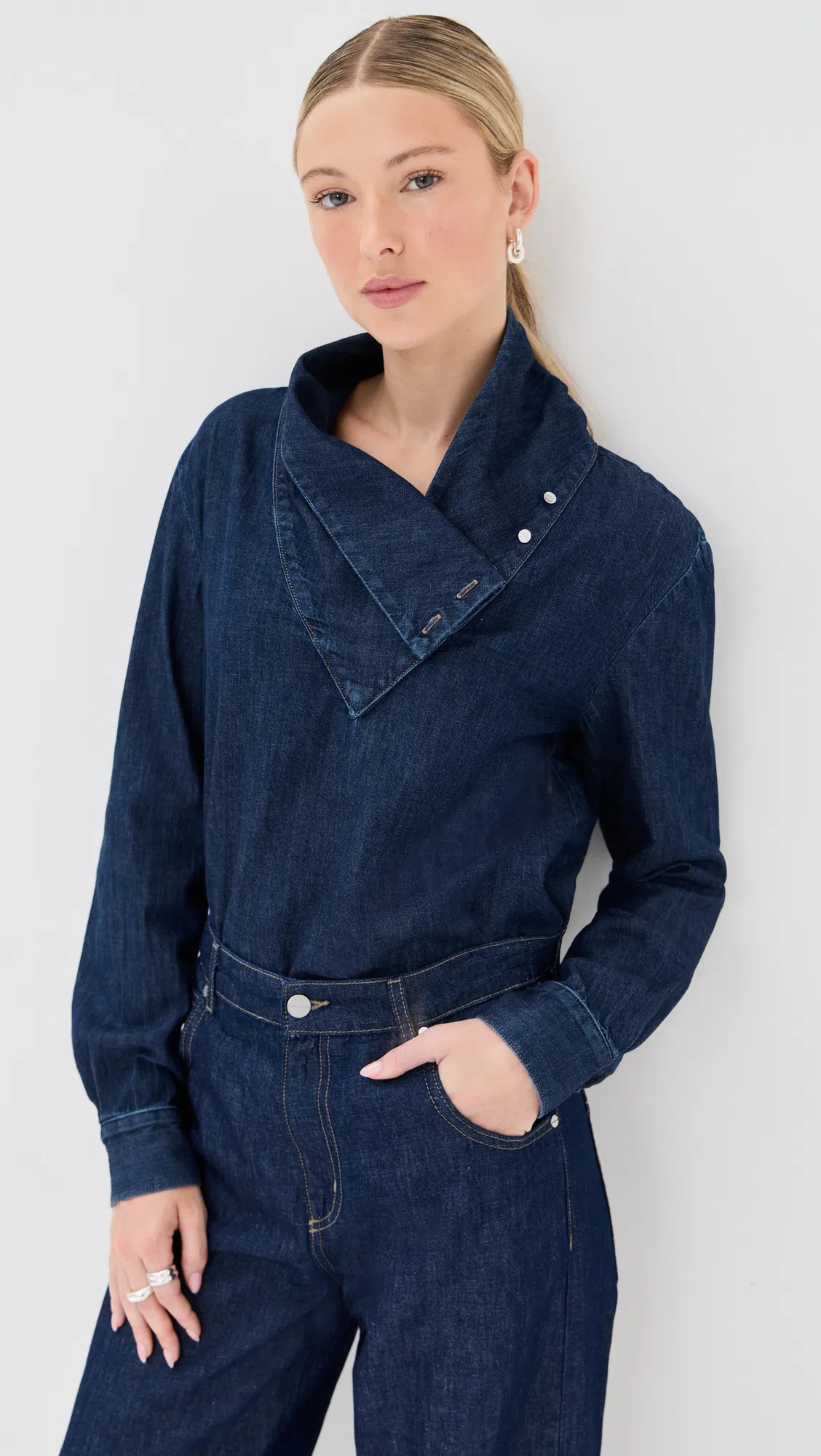 APC 'snow' Slouchy Shoulder Bag In Brown