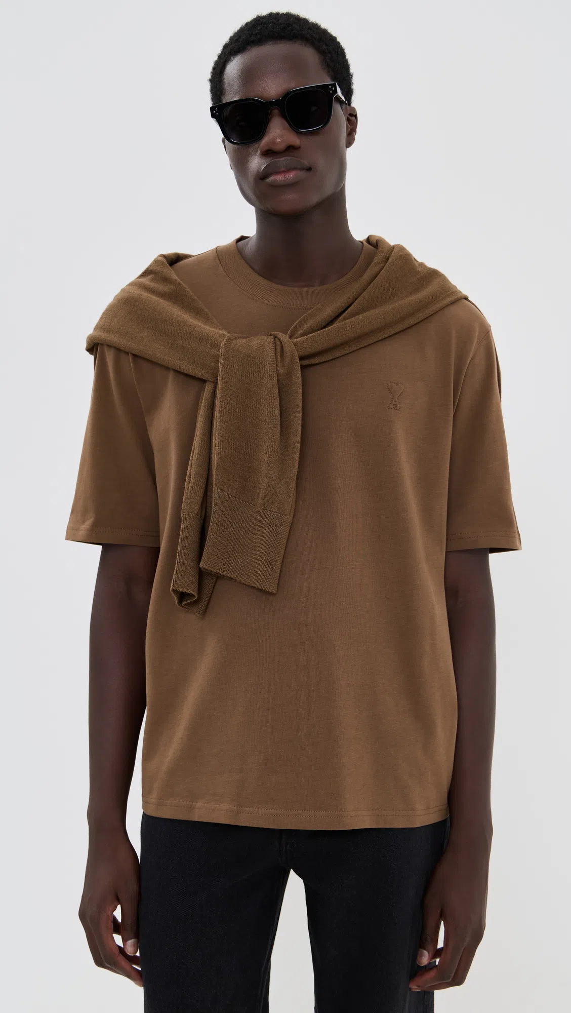 CLARKS Leather Wallabee Shoes Black Smooth Leather