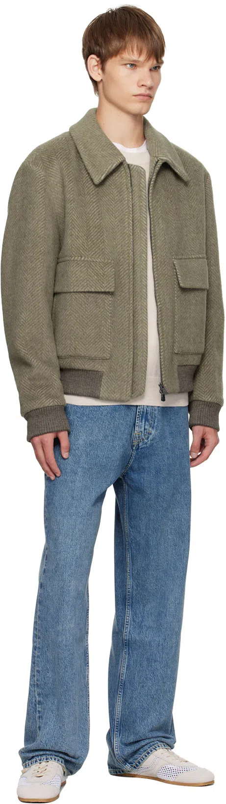 HUGO BOSS Boss Mens White Crewneck Embroidered Branding Cotton-jersey T-shirt