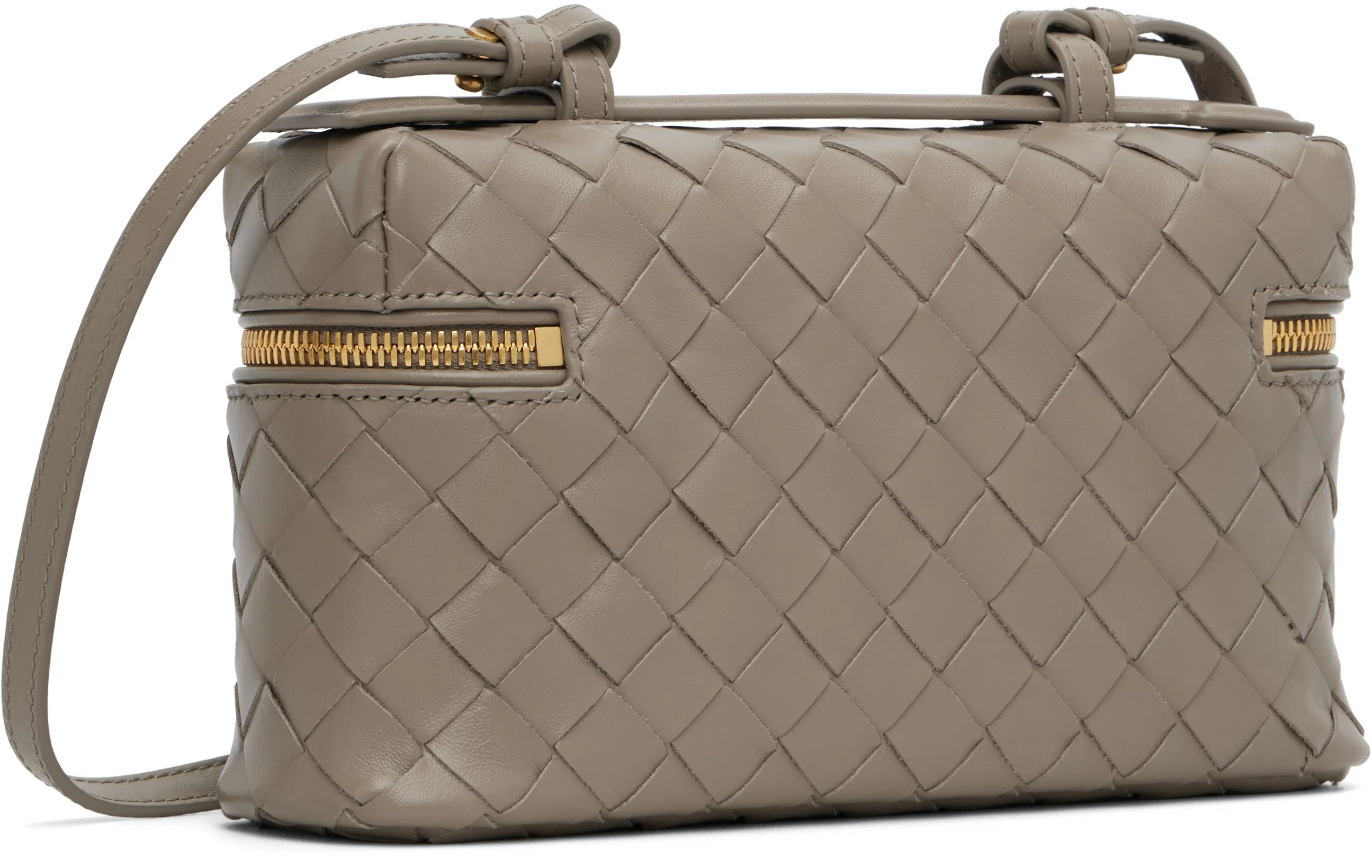 BOTTEGA VENETA Astair Metallic Knot Loafer In Burgundy