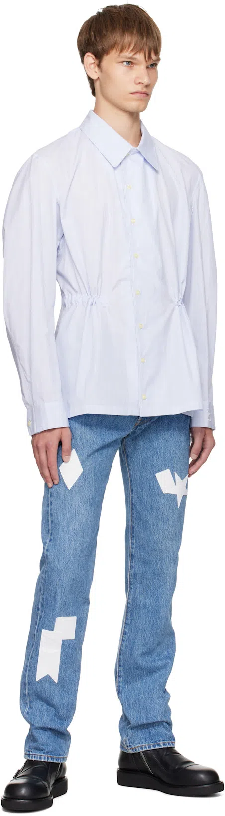 ANN DEMEULEMEESTER Sune Buckle-detail Biker Boots In Black