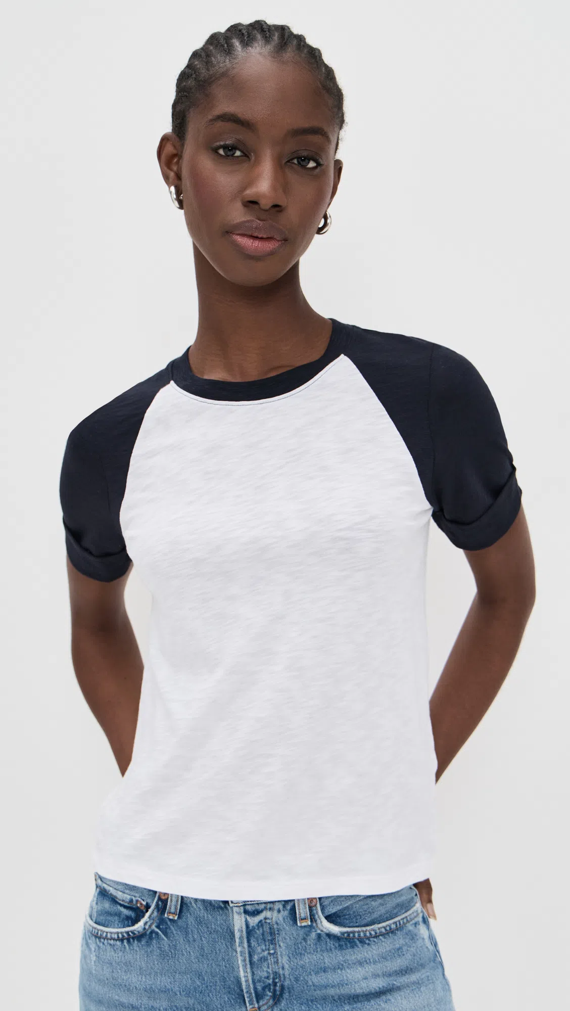 ÉTERNE Classic Sweatpant In Cream In White