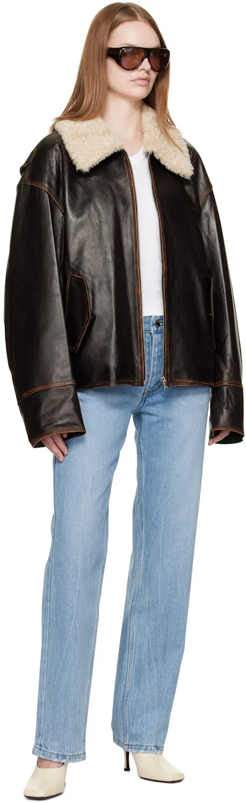 PORT TANGER Brown Gambia Sunglasses