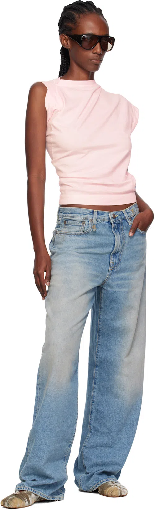 PORT TANGER Brown Gambia Sunglasses