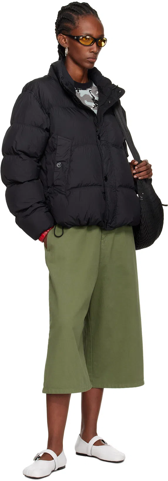 STILL KELLY Gray Camo Baby T-shirt