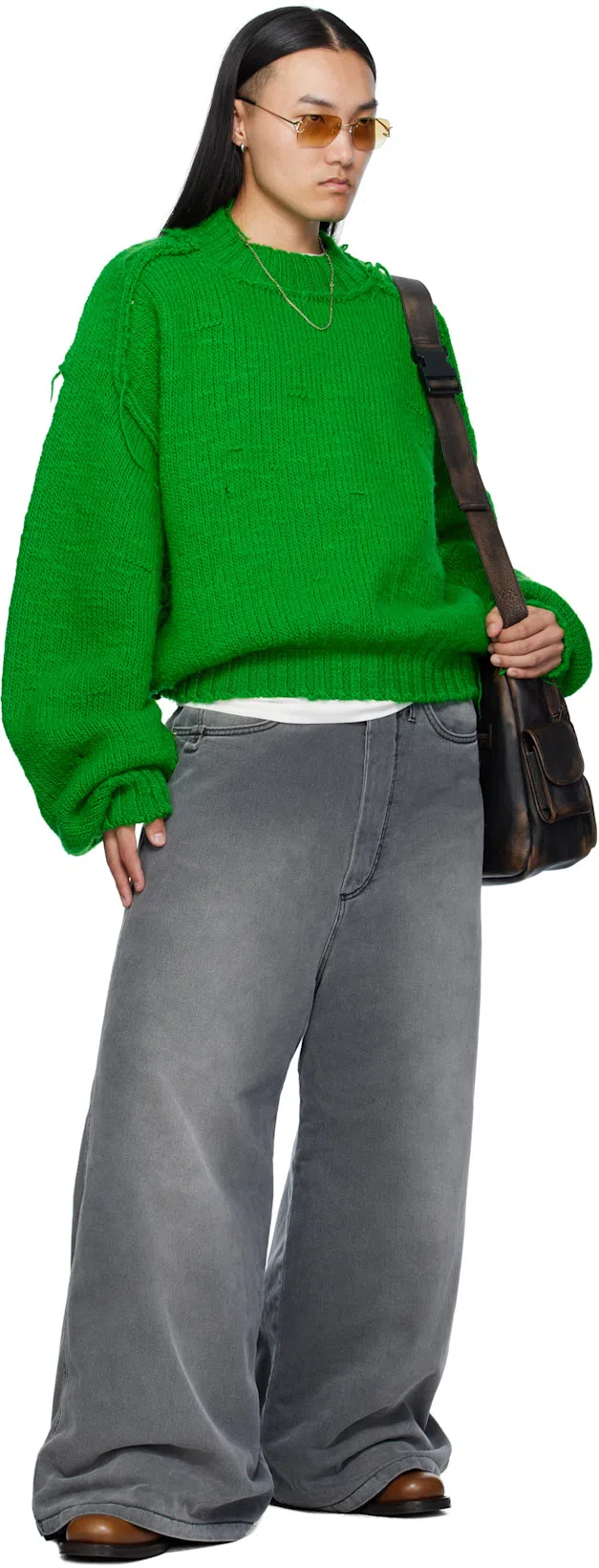 THE ROW Boxy Cut Cotton T-shirt With Short Sleeves In White