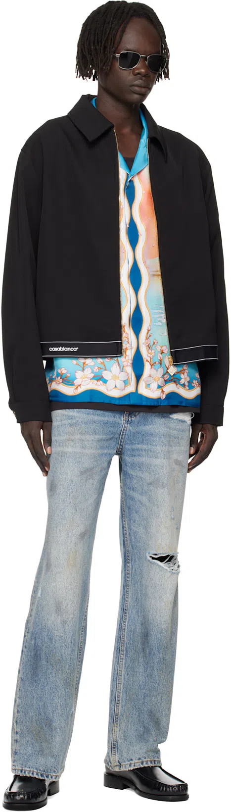 LEMAIRE Men Cotton Tank Top In Nero