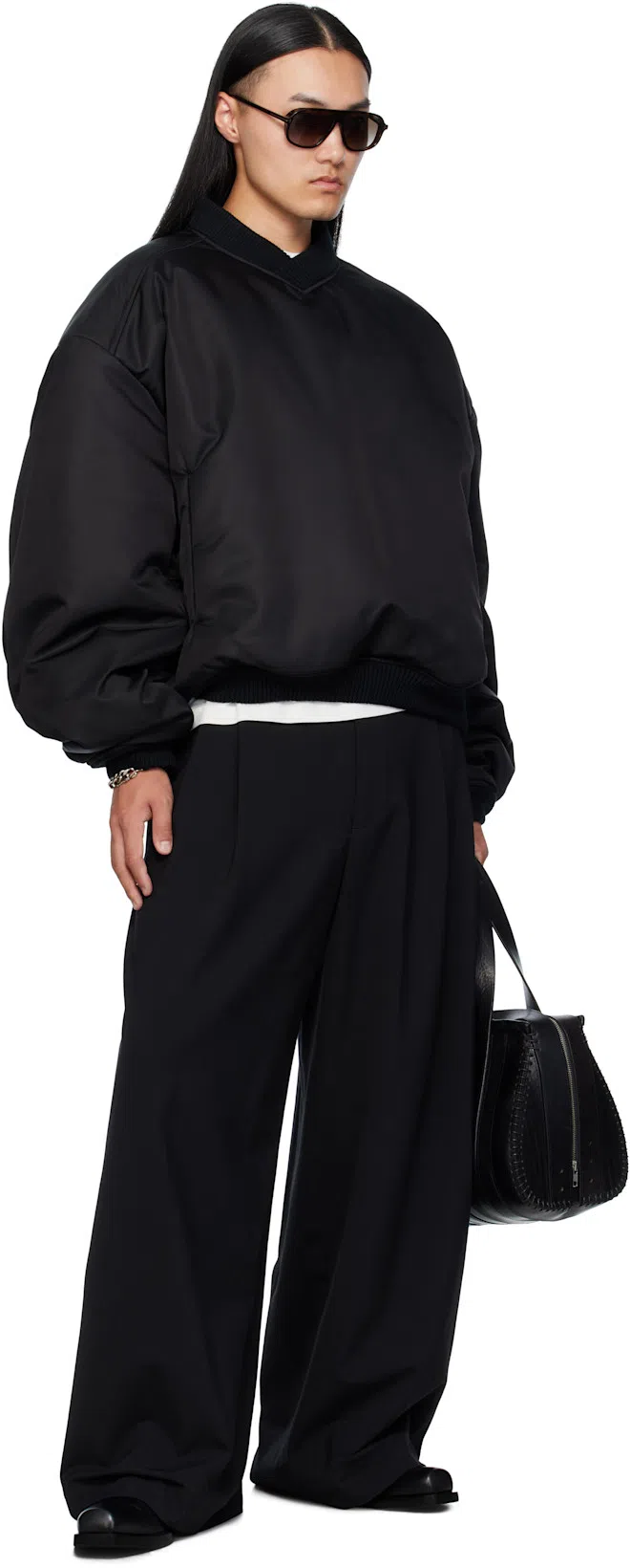 THE ROW Boxy Cut Cotton T-shirt With Short Sleeves In White