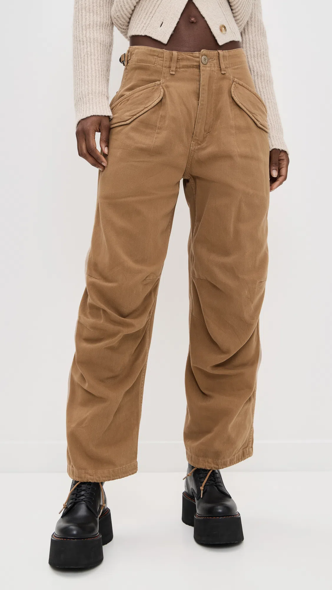 APC 'snow' Slouchy Shoulder Bag In Brown