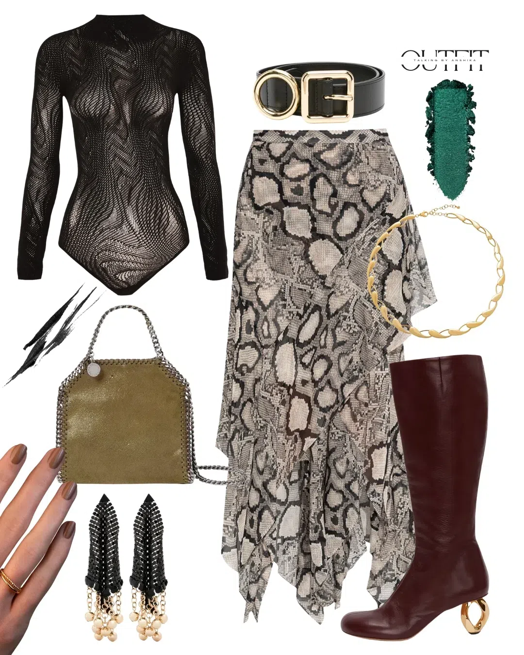 JACQUEMUS Le Ceinture Regalo Leather Belt In Black