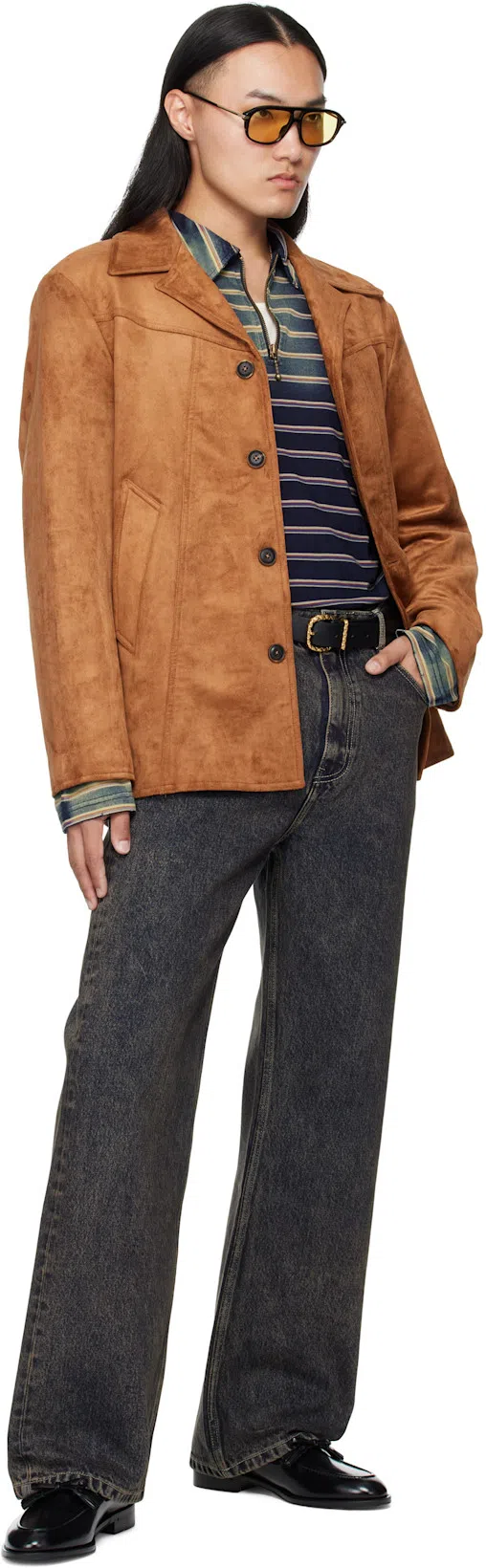 VALENTINO GARAVANI Bowshire Loafers In Black Glossy Calfskin