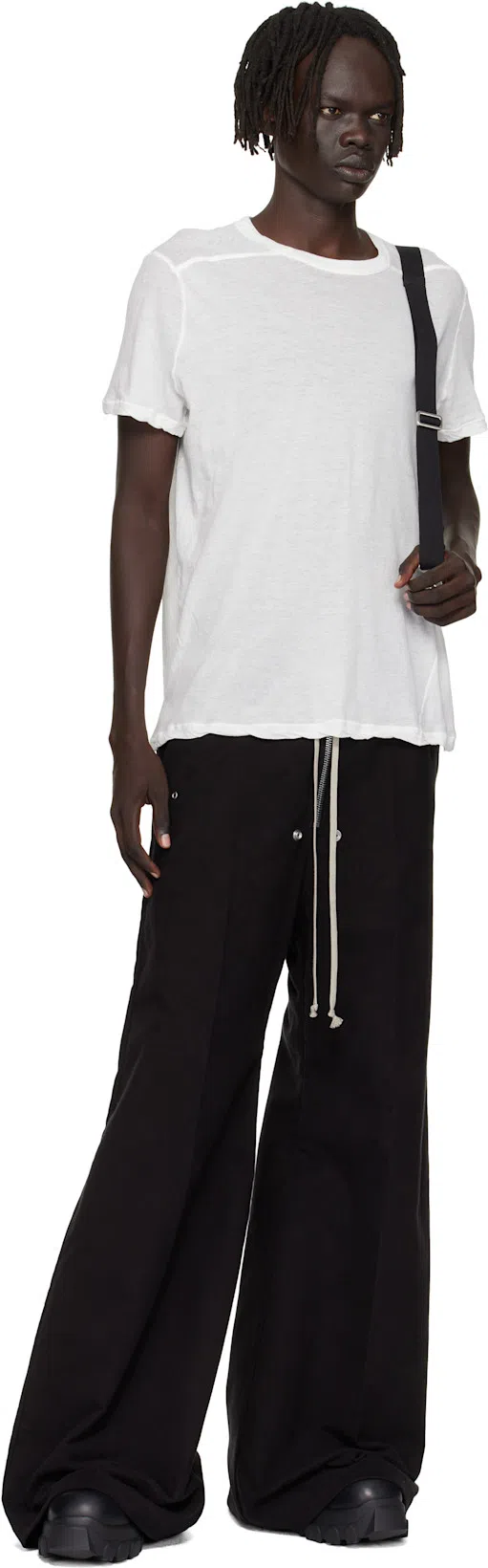 RICK OWENS Beatle Bozo Tractor Boots In Black