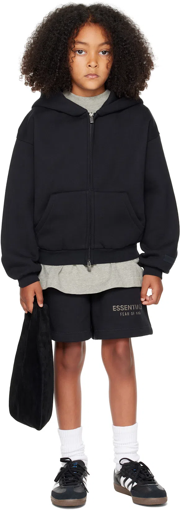 THE ROW Bindle Small Shoulder Bag In Silk Leather In Black