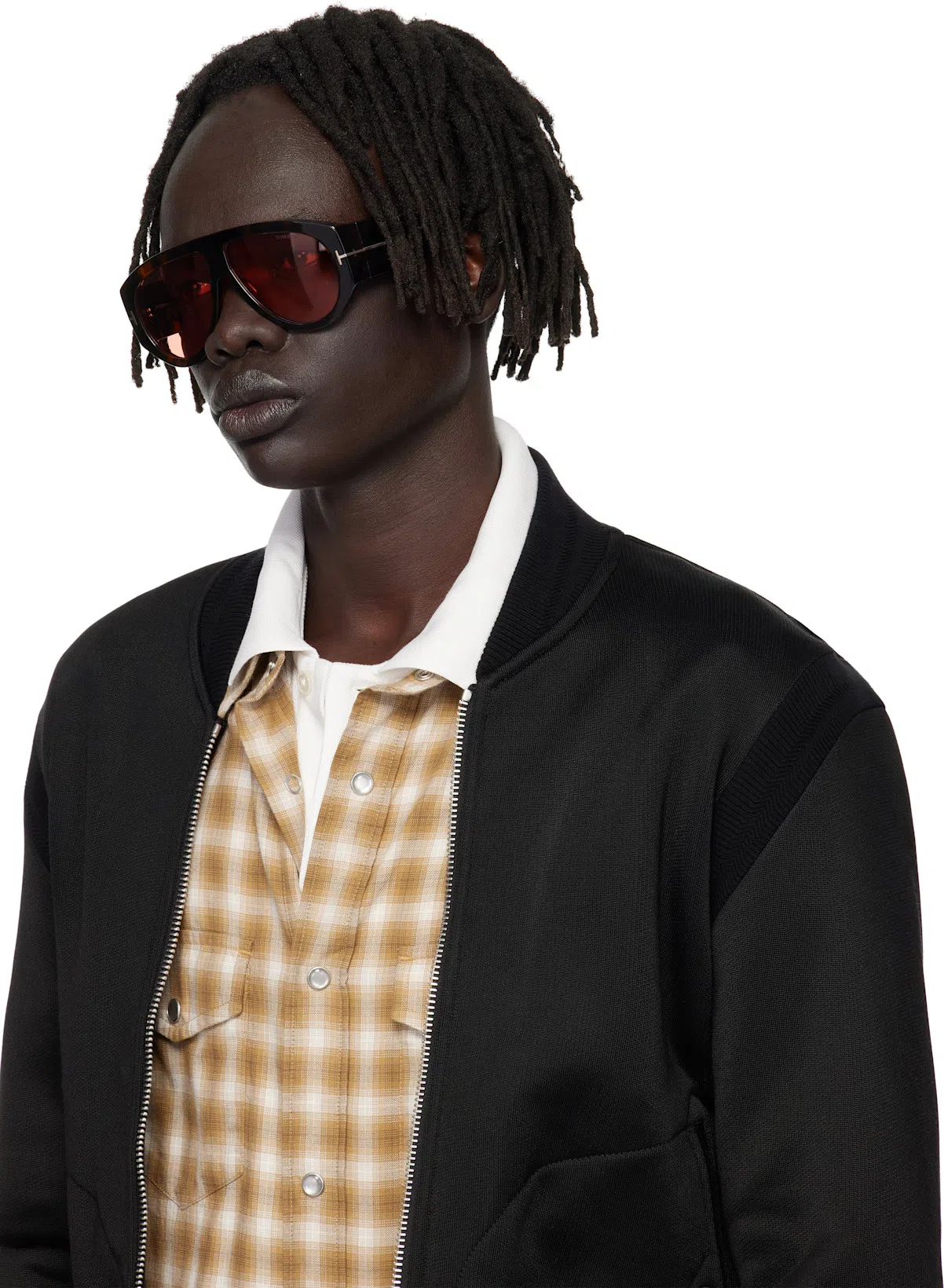 TOM FORD Towelling Polo In Neutral