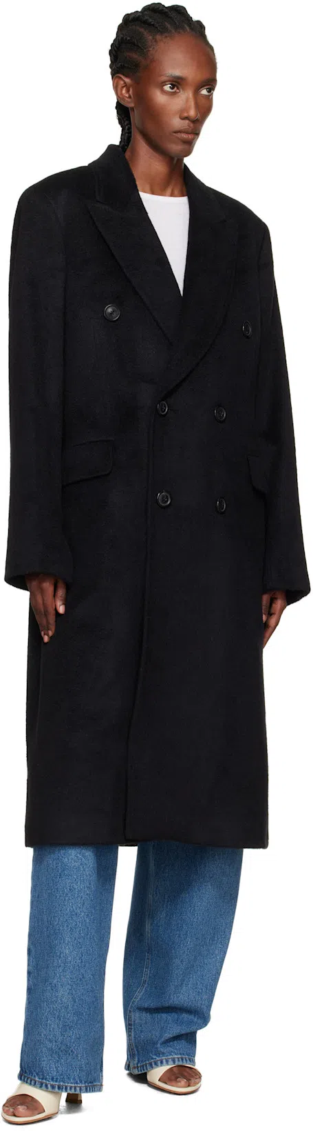 MM6 MAISON MARGIELA Mm6 By Maison Margiela Straight Leg Cropped Jeans In Blue