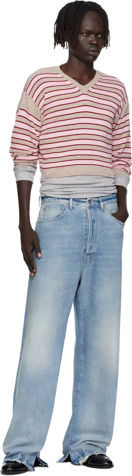 VALENTINO GARAVANI Bowshire Loafers In Black Glossy Calfskin