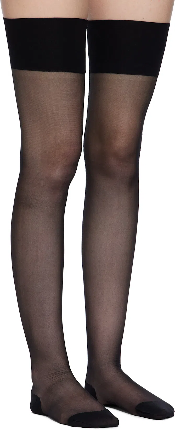 VALENTINO GARAVANI Black And Red Foliefoliage Décolleté