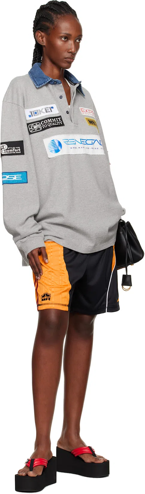 BALENCIAGA Small Rodeo Leather Top Handle Bag In Black