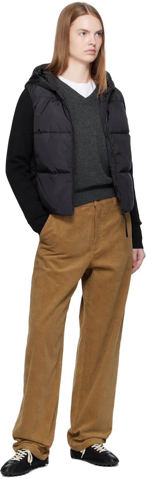 MAISON MARGIELA Sprinter Leather And Suede-trimmed Twill Sneakers In Black