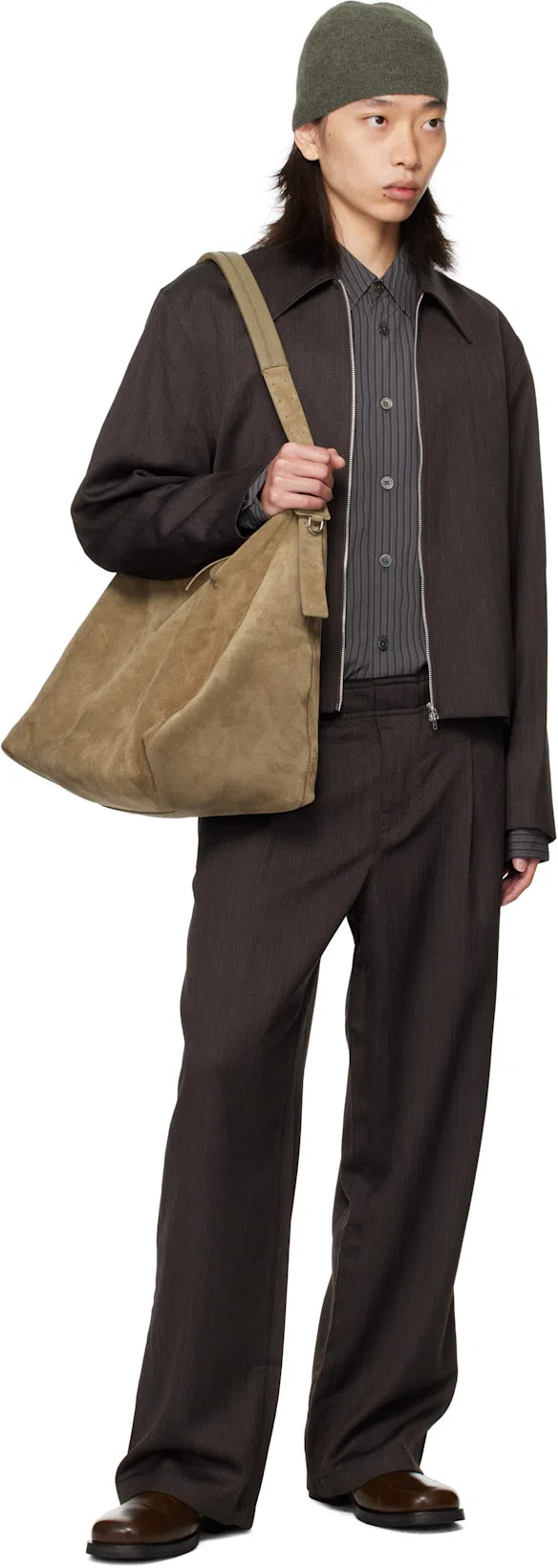 OUR LEGACY Virgin Wool Layering Jacket In Black