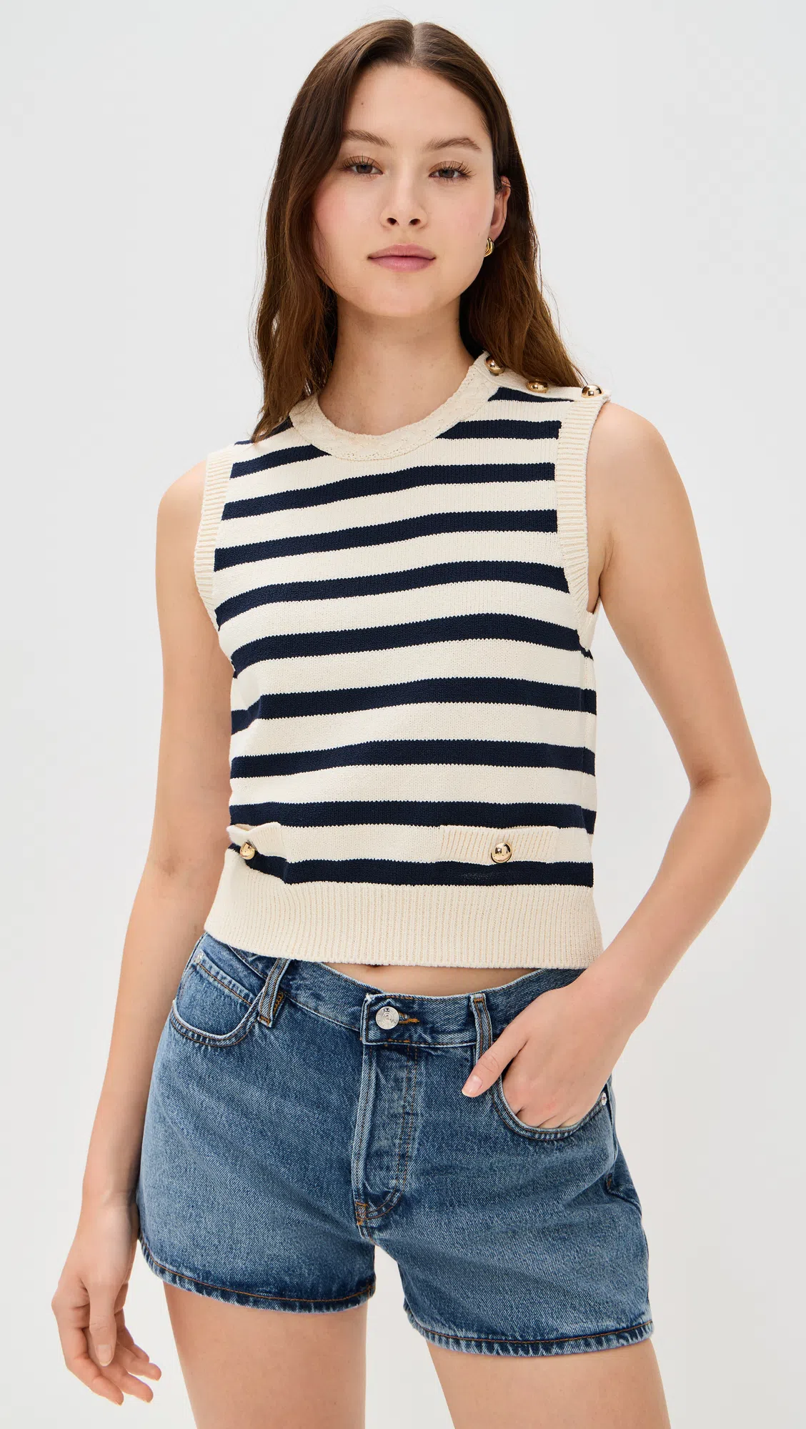 FRAME Le Sleek Straight Jeans Stargirl In Blue