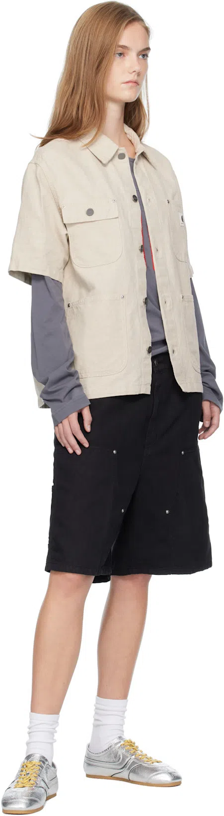 STILL KELLY Gray Rugby T-shirt In Blue