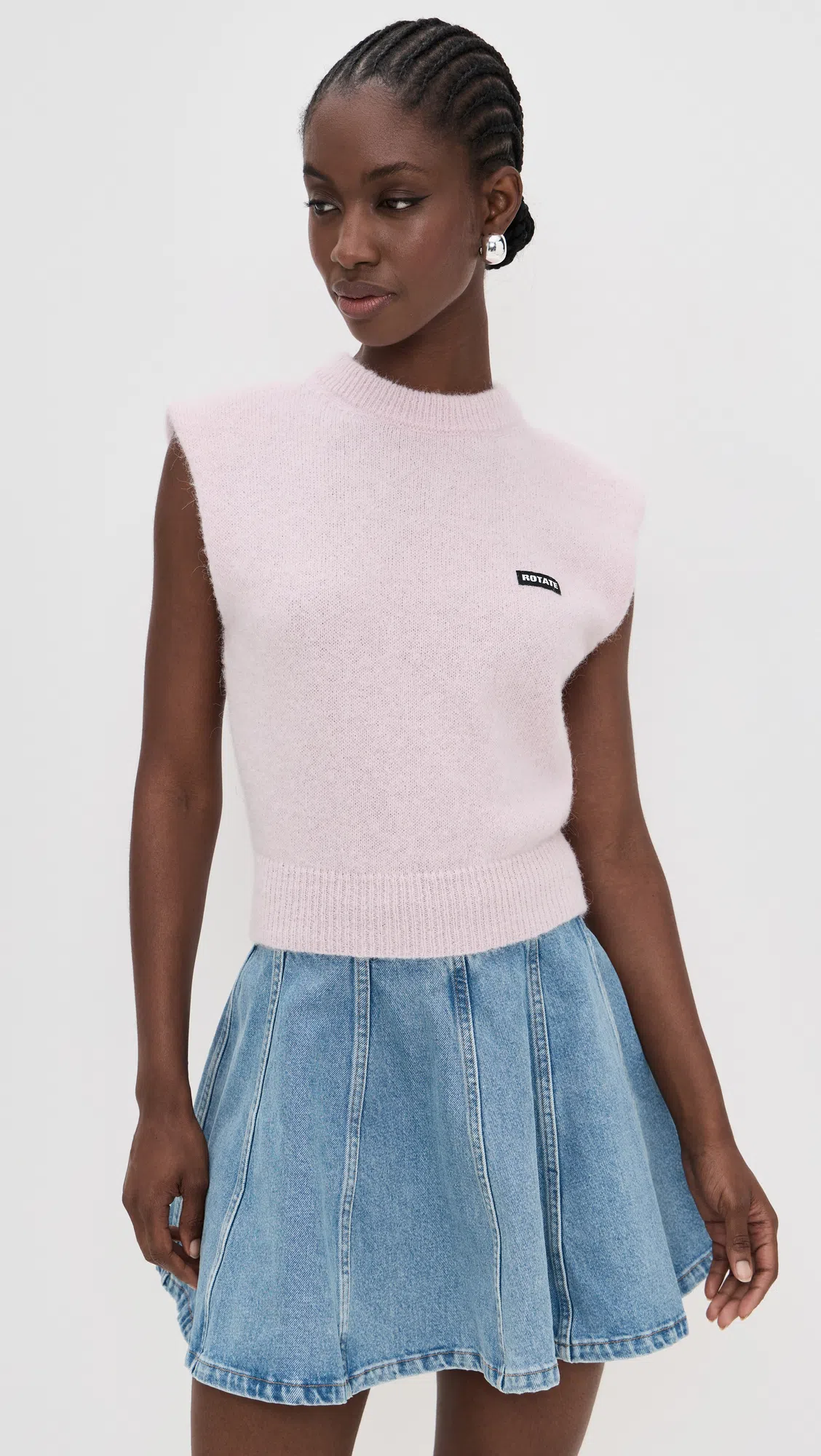 SOKO Fanned Stacking Rings In Gold