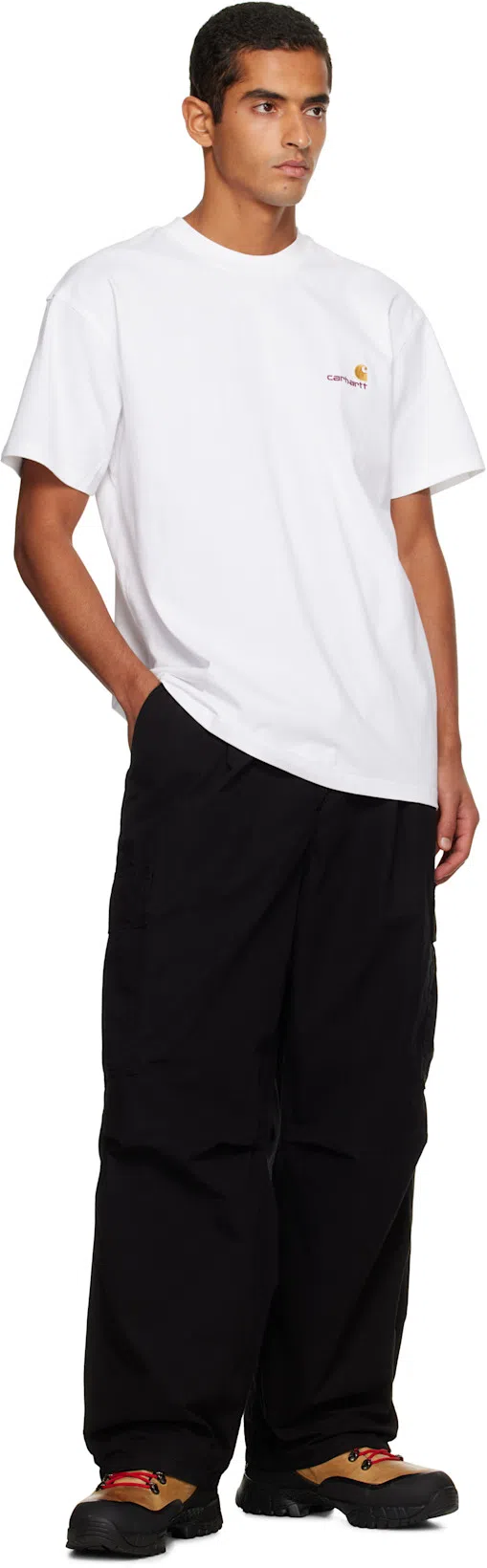 CARHARTT The American Script White T-shirt