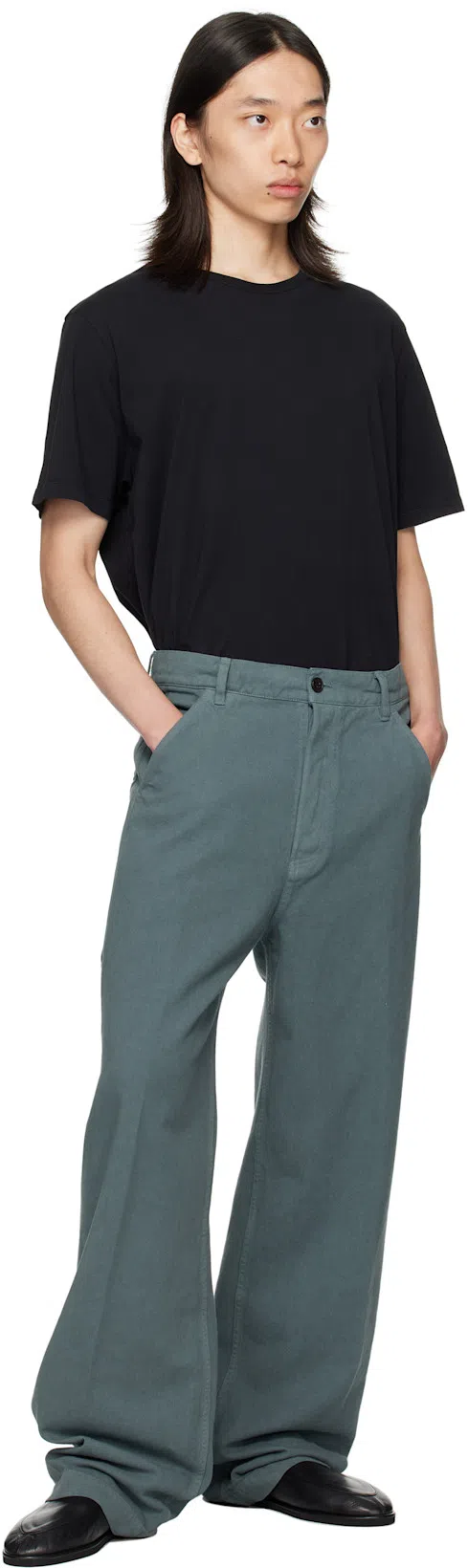 OUR LEGACY New Box T-shirt In Black In Nero