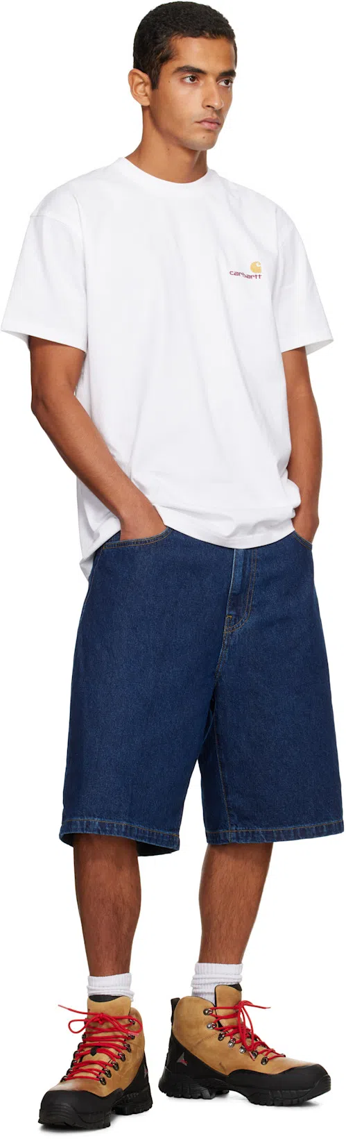 CARHARTT The American Script White T-shirt