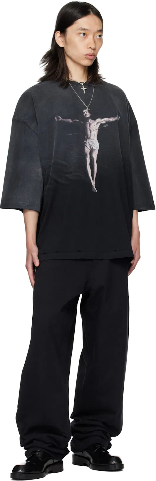 JIL SANDER Studded Leather Clogs With Chunky Sole In Black