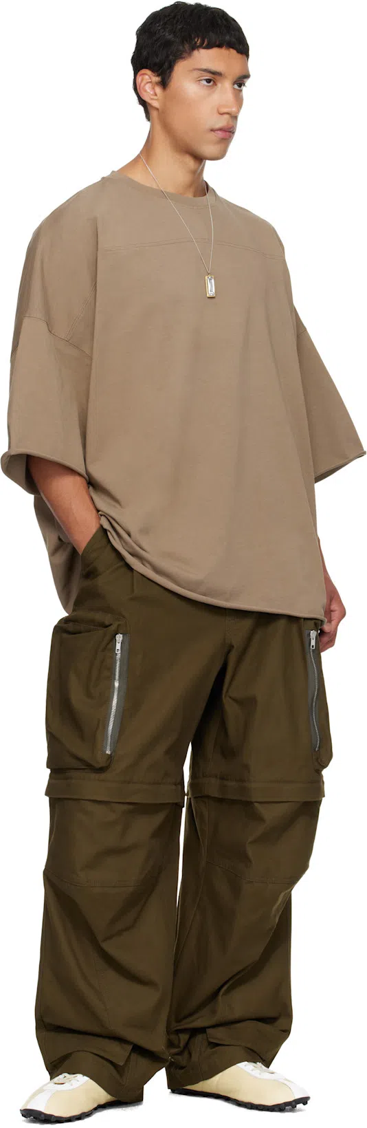 MAISON MARGIELA Sprinters Worn-out Effect Sneakers In Neutral