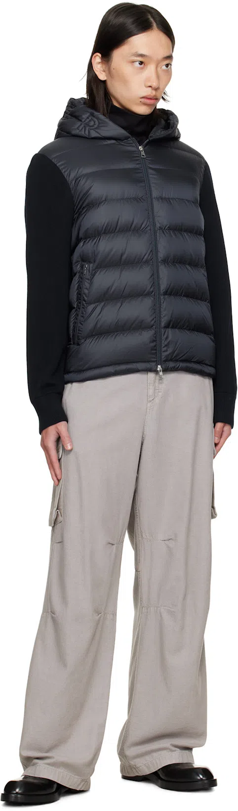 JIL SANDER Studded Leather Clogs With Chunky Sole In Black