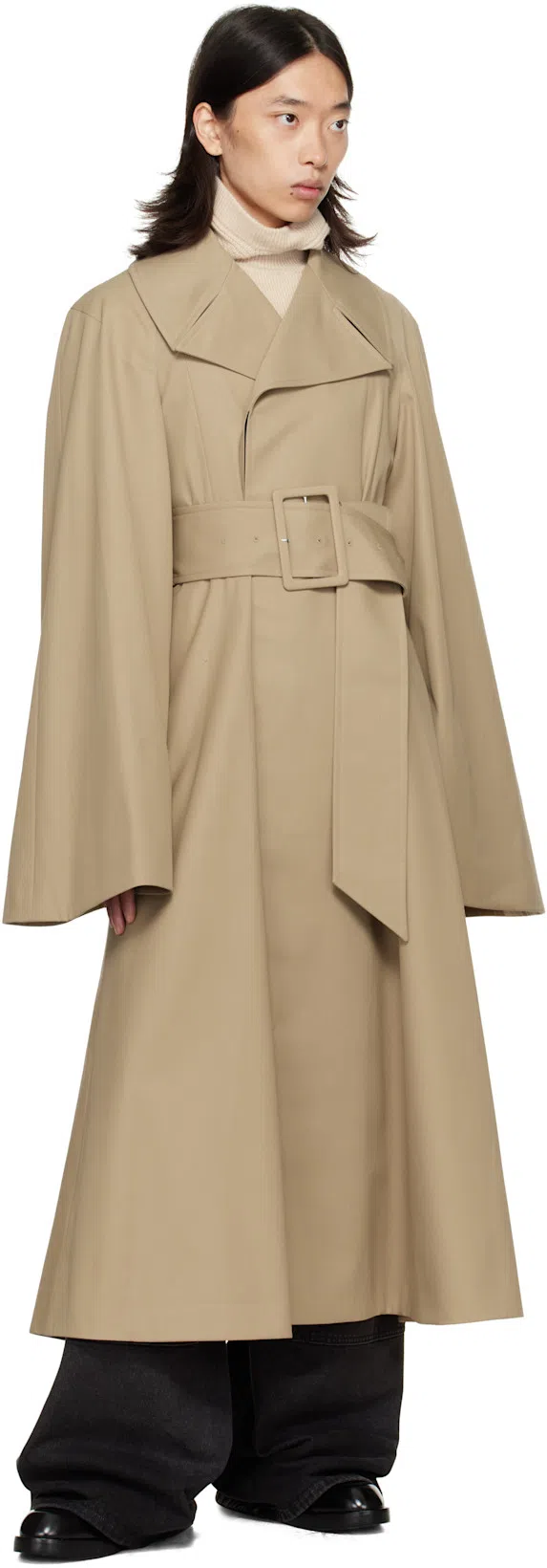 JIL SANDER Studded Leather Clogs With Chunky Sole In Black