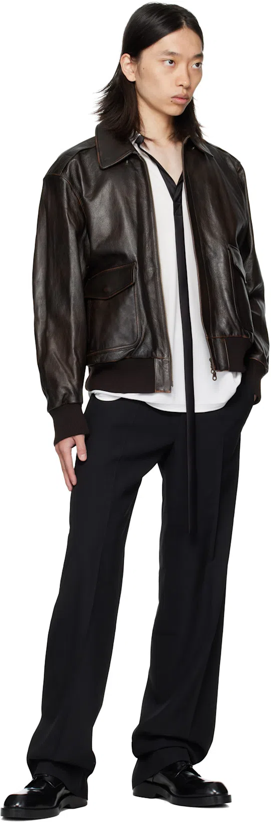 JIL SANDER Studded Leather Clogs With Chunky Sole In Black