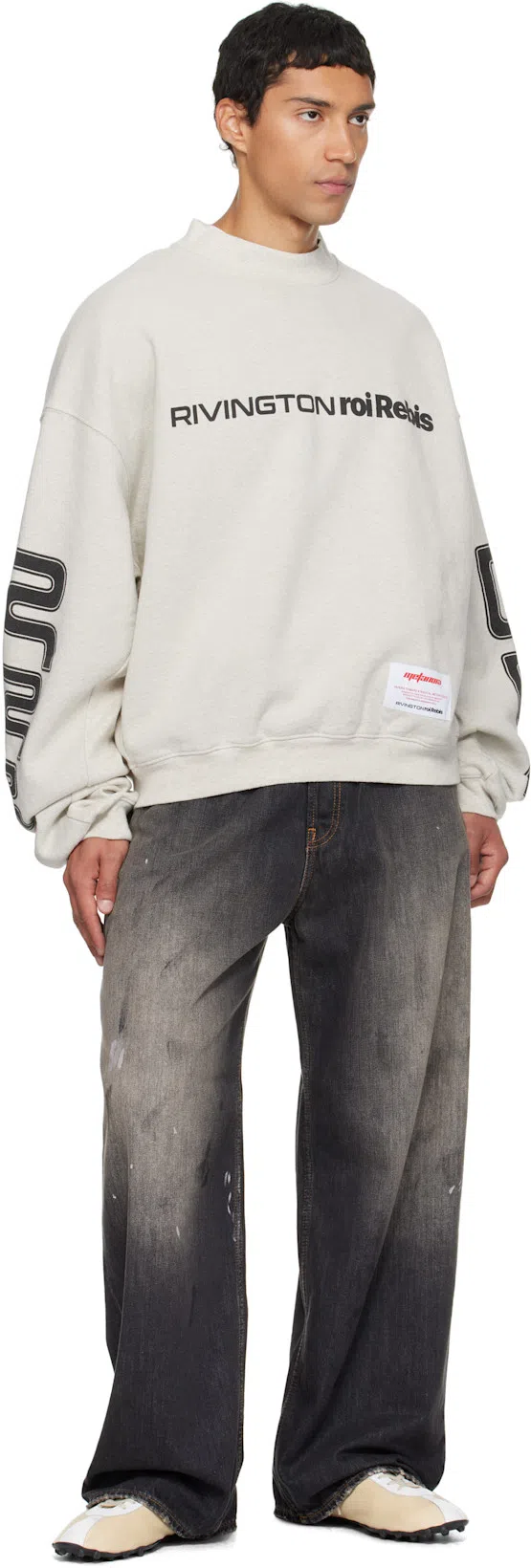 MAISON MARGIELA Sprinters Worn-out Effect Sneakers In Neutral