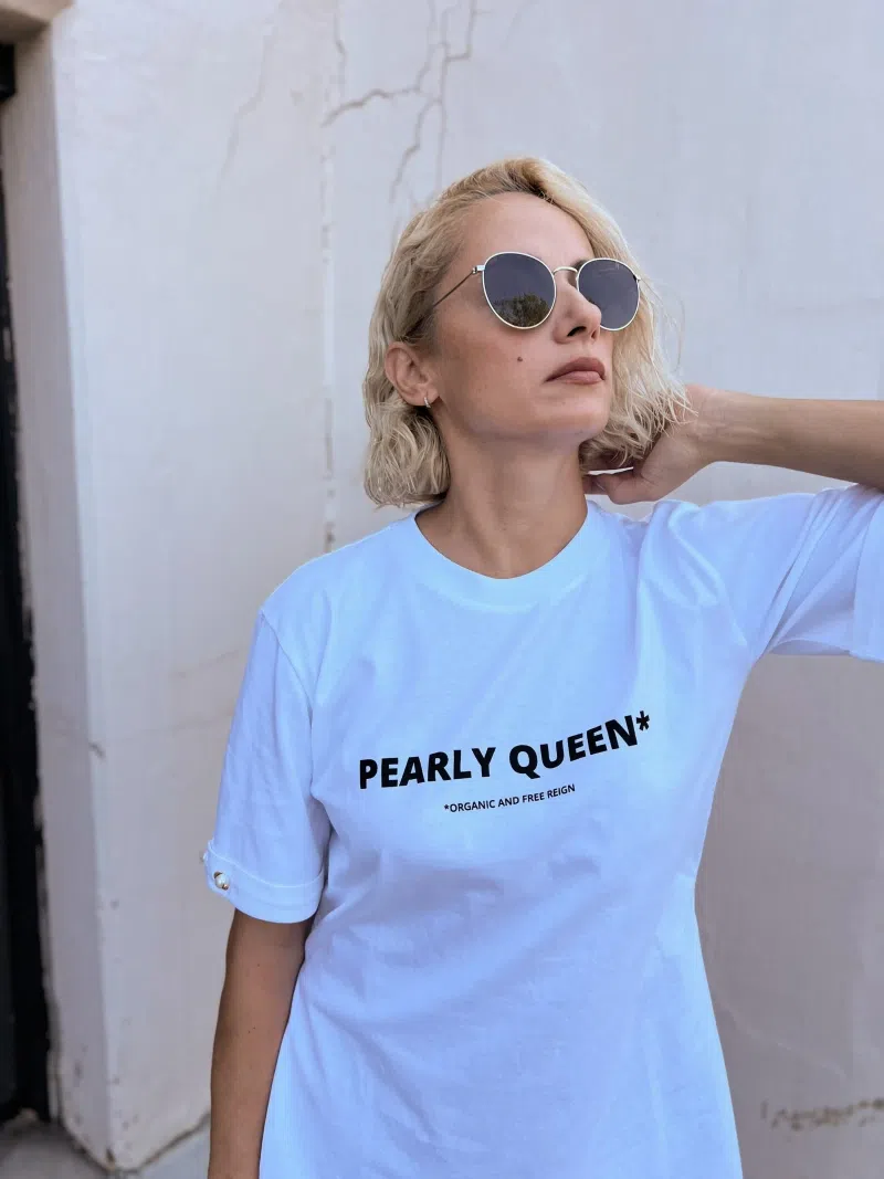 BURBERRY Contrast-pocket Short-sleeve Cotton T-shirt In White