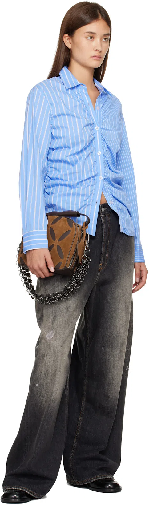 STEFAN COOKE Brown Bowling Bag