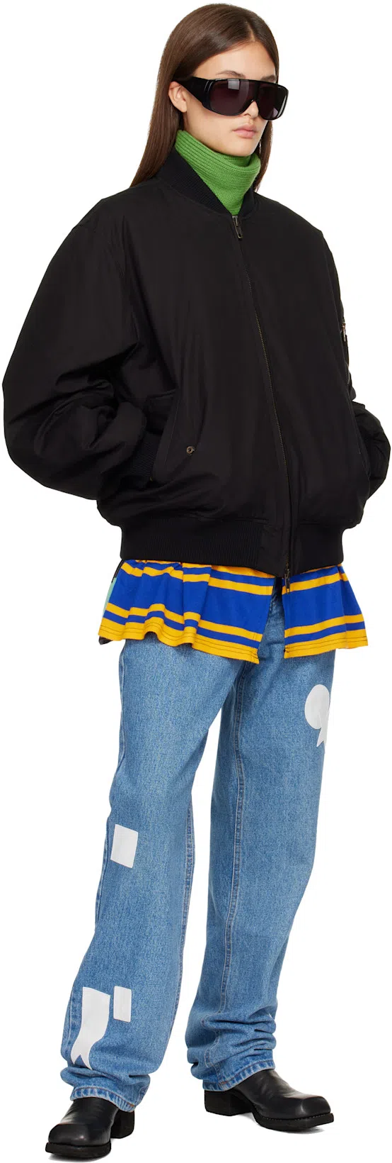 STEFAN COOKE Navy Pinking Corded Jacket In Blue