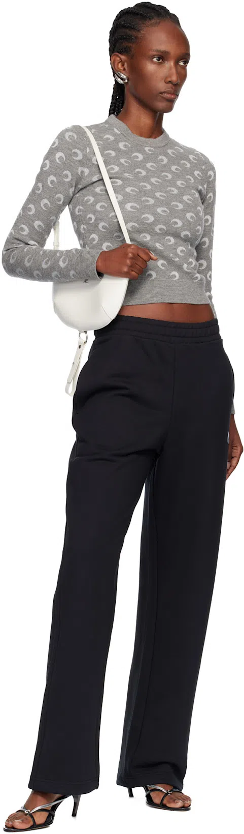 COPERNI 35mm Leather Thong Sandals In Black