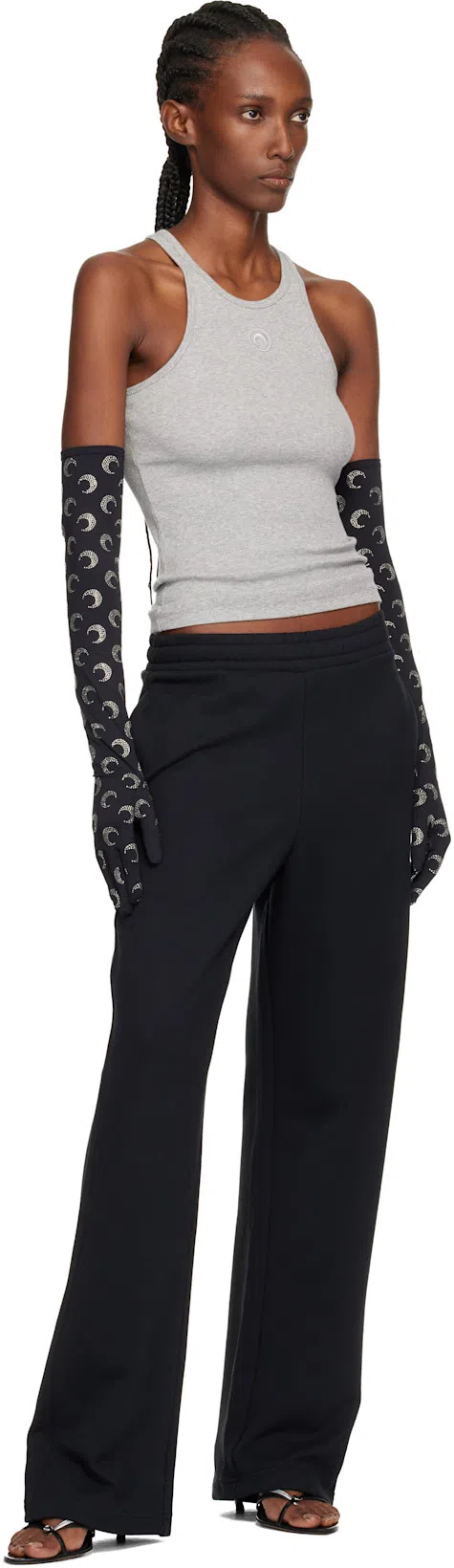 COPERNI 35mm Leather Thong Sandals In Black