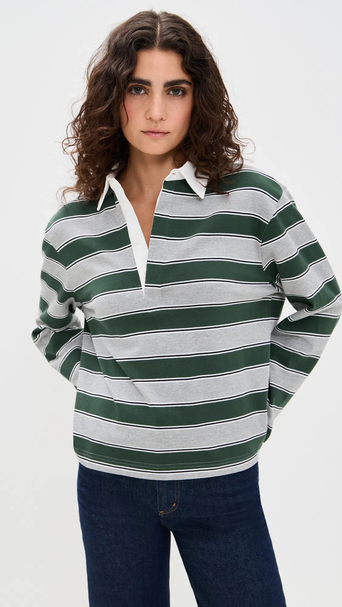 AGOLDE Lex Low Slung Baggy Jean In Reach In Blue