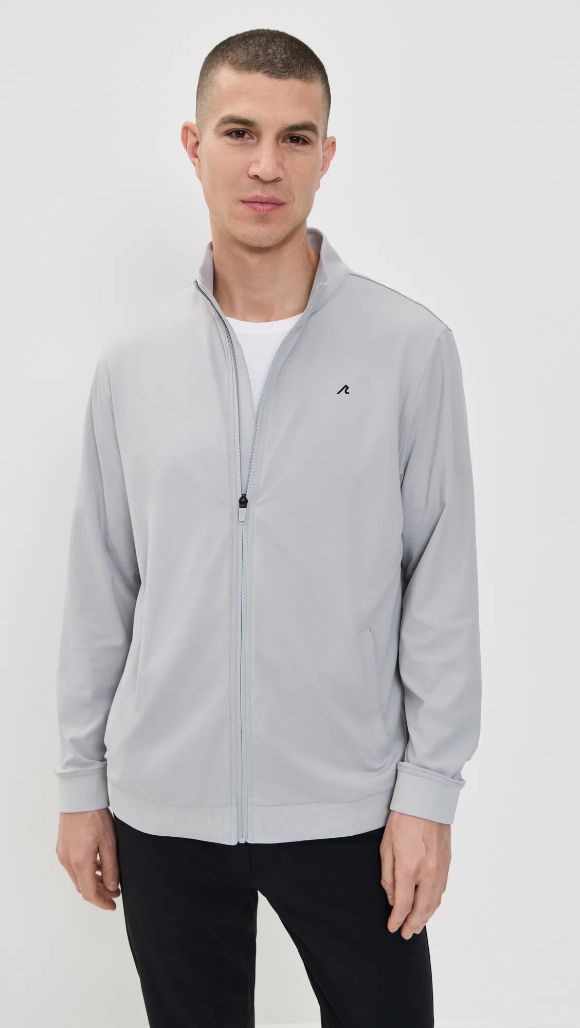 REDVANLY Wilder Lightweight Jacket Glacier Grey