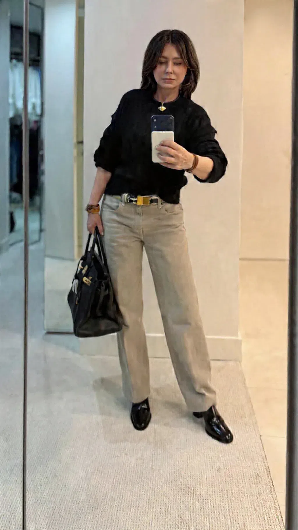 KHAITE Adjustable Waist Belt In Multicolor